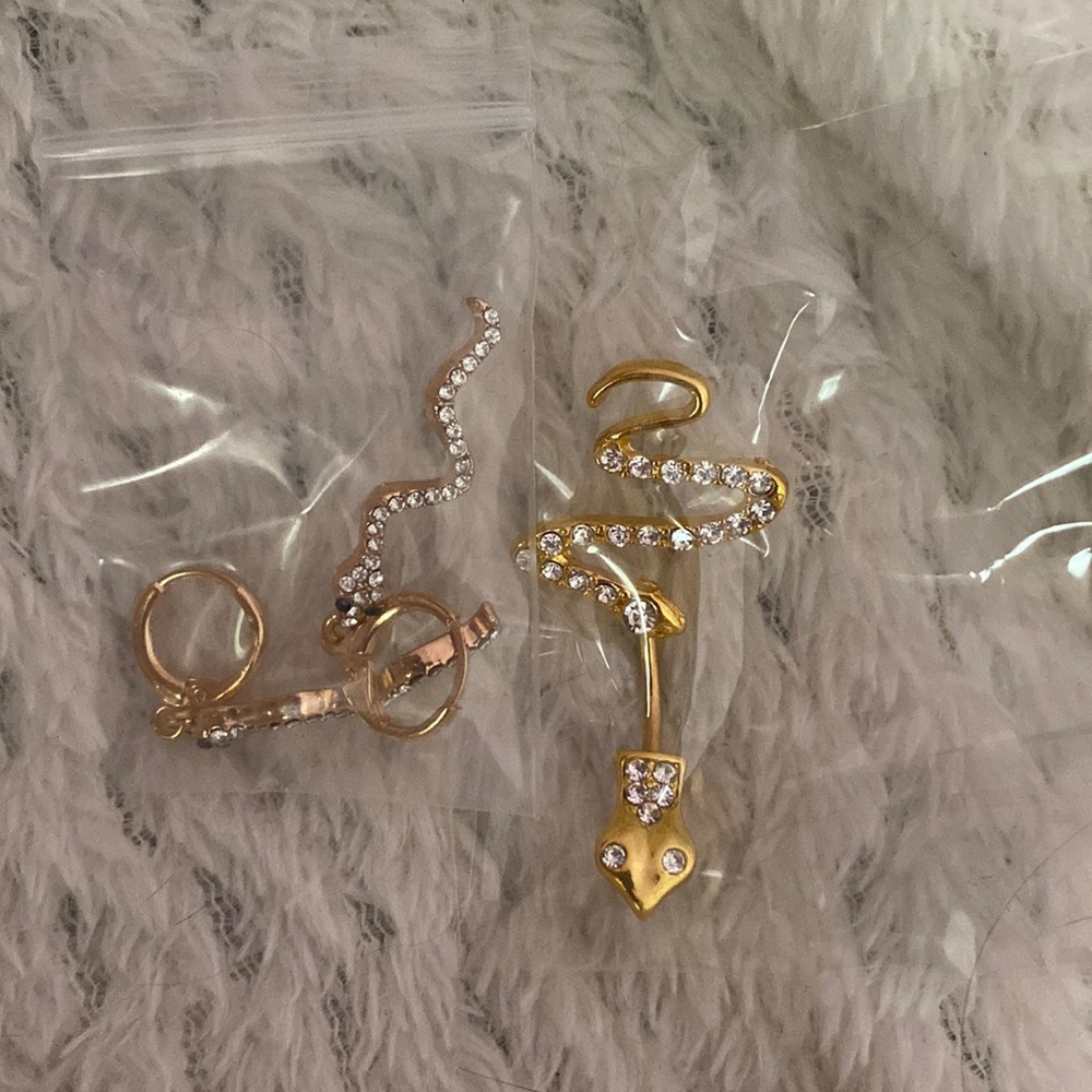 🚨SOLD 🚨 Snake Jewelry Set